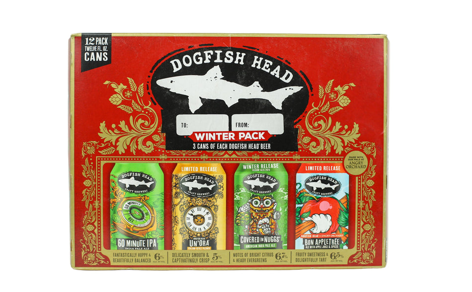 Dogfish Head Winter Variety Pack - Beer Shop Store