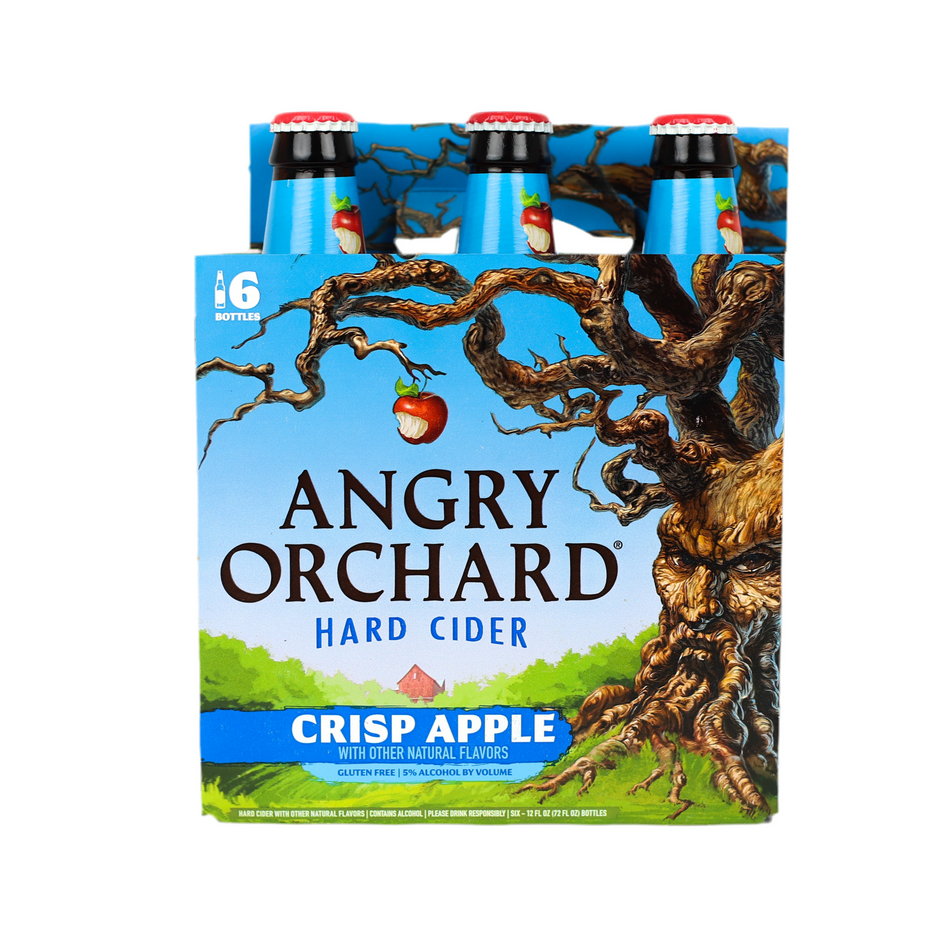 Angry Orchard Hard Cider Crisp Apple 6-Pack