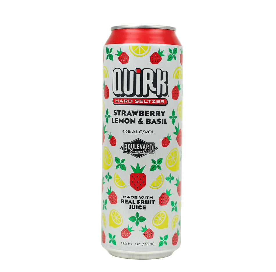 Quirk Strawberry Lemon & Basil - Beer Shop Store