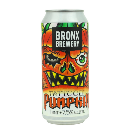 Bronx Tattooed Pumpkin Hazy IPA - Beer Shop Store