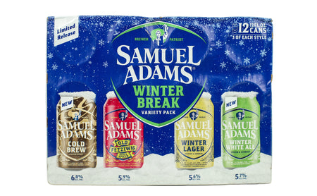 Samuel Adams Winter Break Seasonal Variety Pack - Beer Shop Store