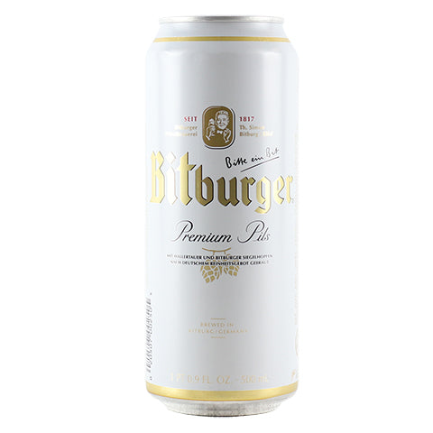 Bitburger Premium Pils — can — by Bitburger Brauerei