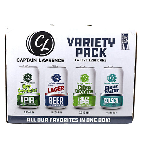 Captain Lawrence Variety 12-Pack - Beer Shop Store