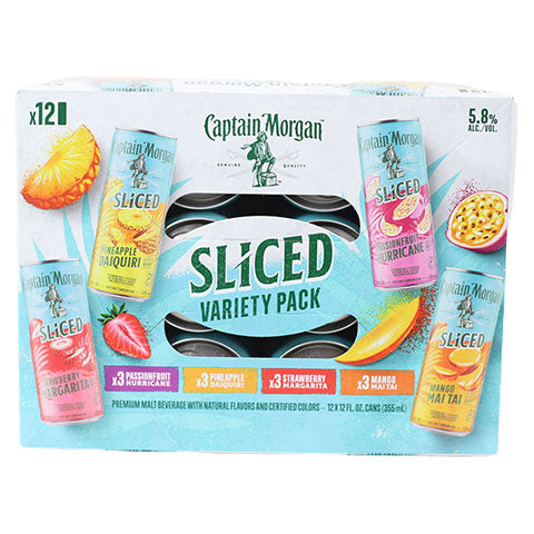 Captain Morgan Sliced Variety 12-Pack - Beer Shop Store