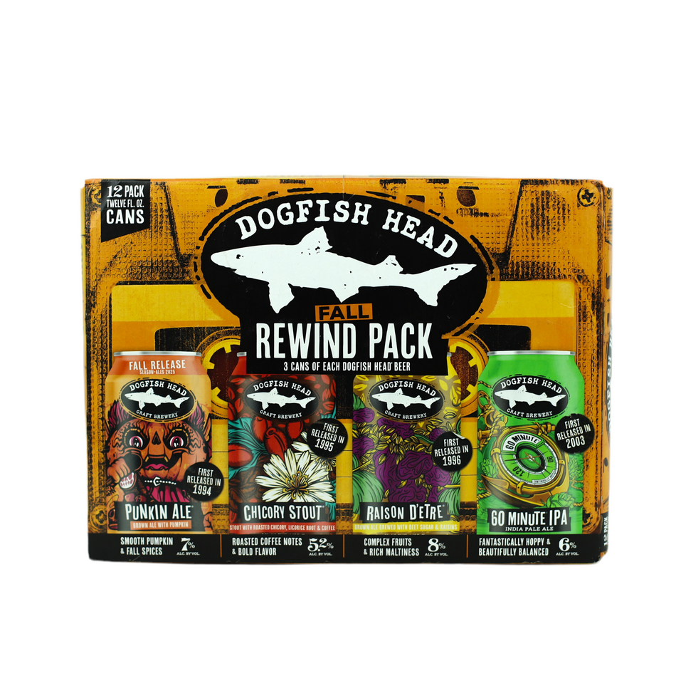 Dogfish Head Fall Rewind Variety Pack