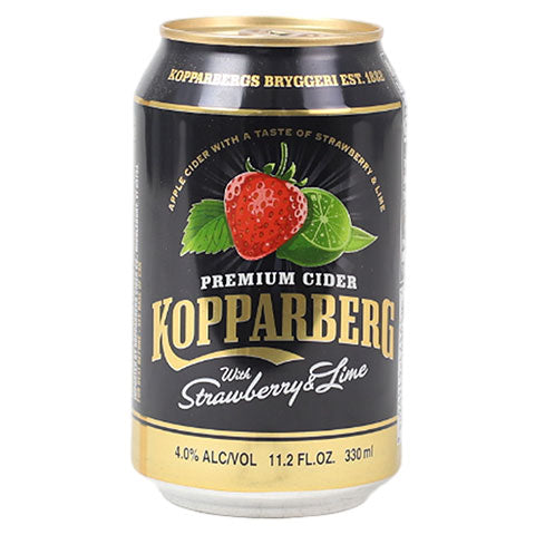 Kopparberg Strawberry & Lime  Premium Cider - Beer Shop Store