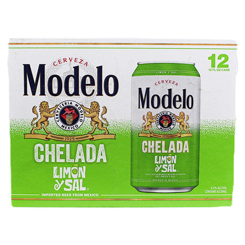 Modelo Chelada® Limon y Sal 12-Pack - Beer Shop Store